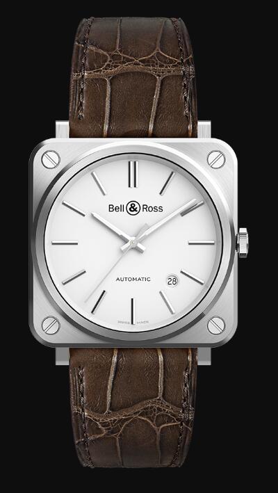 Bell & Ross BR S-92 WHITE STEEL BRS92-WH-ST/SCR Replica Watch